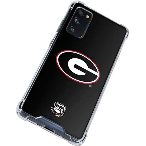 University of Georgia Logo Galaxy S20 FE Clear Case